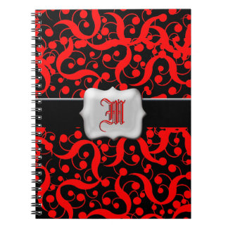 Cuaderno Chicas negros rojos del personalizable del
