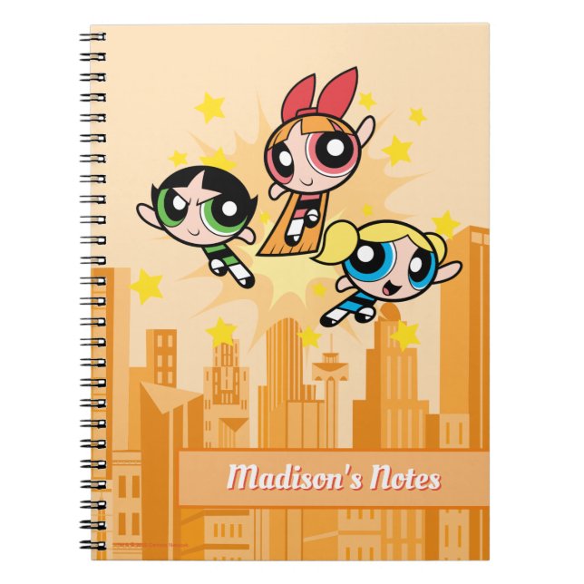 Cuaderno Chicas poderosos salvan el día (Frente)