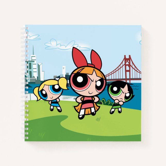 Cuaderno Chicas poderosos súper fuertes (Anverso)