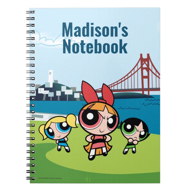 Cuaderno Chicas poderosos súper fuertes (Frente)