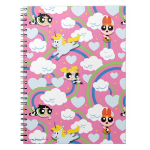 Cuaderno Chicas poderosos y modelo de arcoiris donny