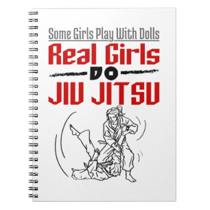 Cuaderno Chicas Reales Jiu Jitsu BJJ Jiujitsu Mujeres