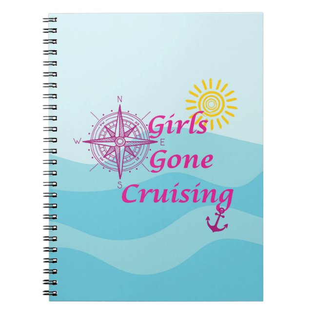 Cuaderno Chicas se fueron de crucero (Frente)