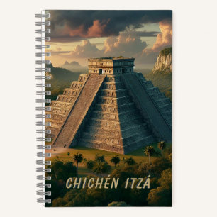 Cuaderno Chichén Itzá Yucatán México Paisaje Viaje