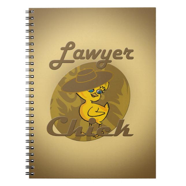 Cuaderno Chick abogado #6 (Frente)