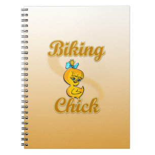 Cuaderno Chick ciclista