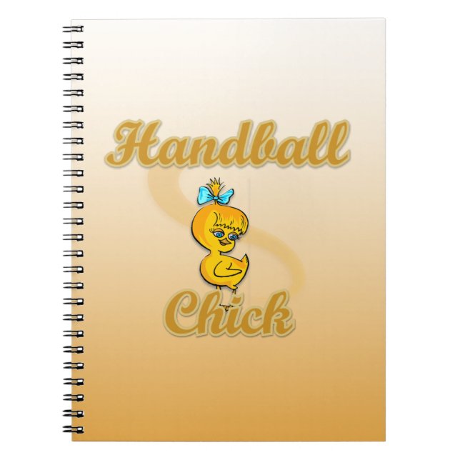 Cuaderno Chick de balonmano (Frente)