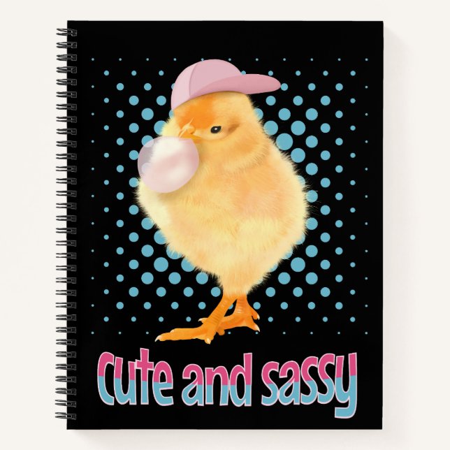 Cuaderno Chick de bebé suave y dulce (Anverso)