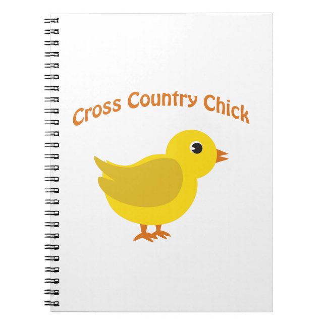 Cuaderno Chick de campo cruzado (Frente)