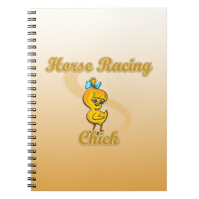 Cuaderno Chick de Carreras de caballo (Frente)