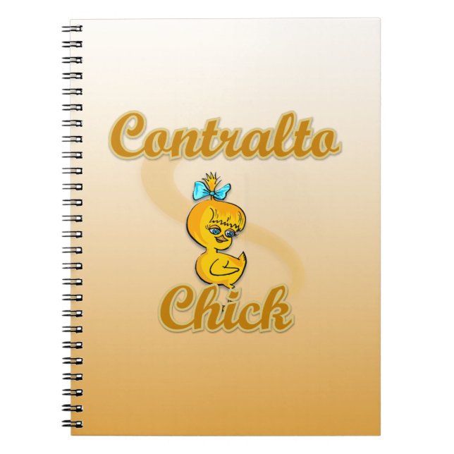 Cuaderno Chick de contraste (Frente)