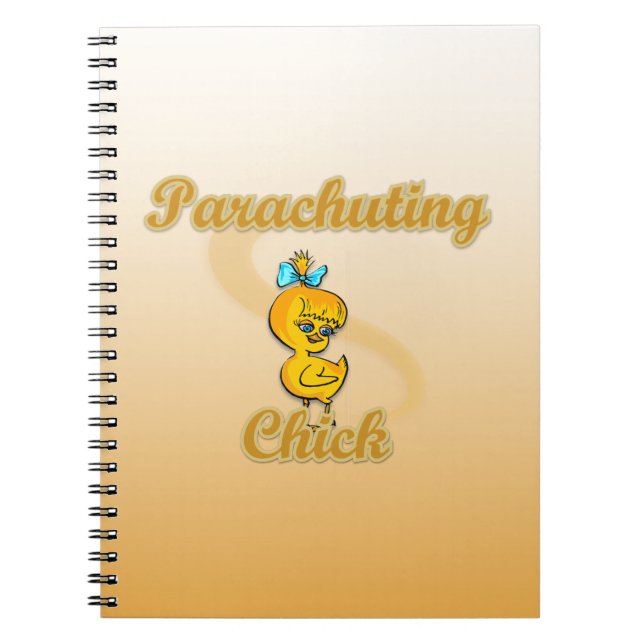 Cuaderno Chick de paracaidismo (Frente)
