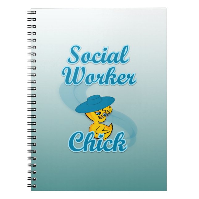 Cuaderno Chick de trabajador social #3 (Frente)