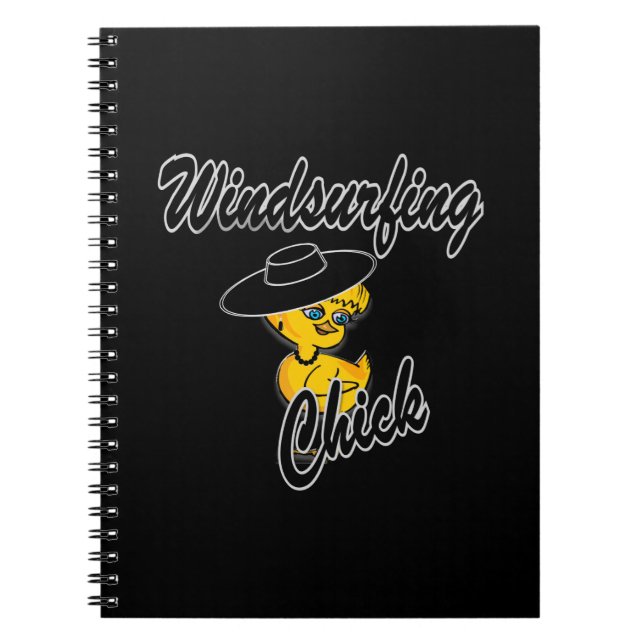Cuaderno Chick de windsurf #4 (Frente)