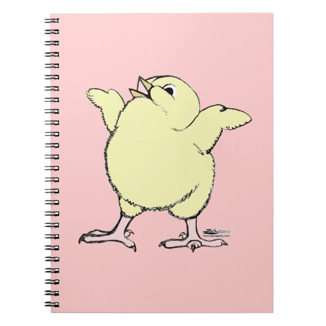 Cuaderno Chick feliz (Frente)