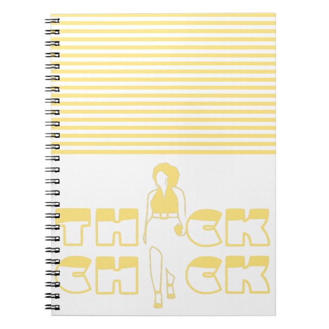 Cuaderno Chick grueso BBW (Frente)