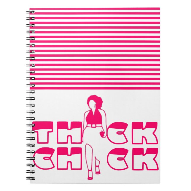 Cuaderno Chick grueso BBW (Frente)