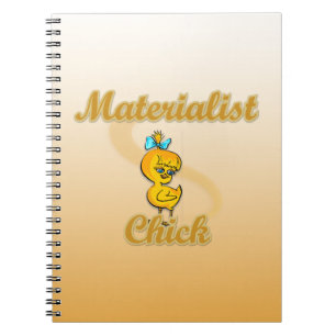 Cuaderno Chick materialista