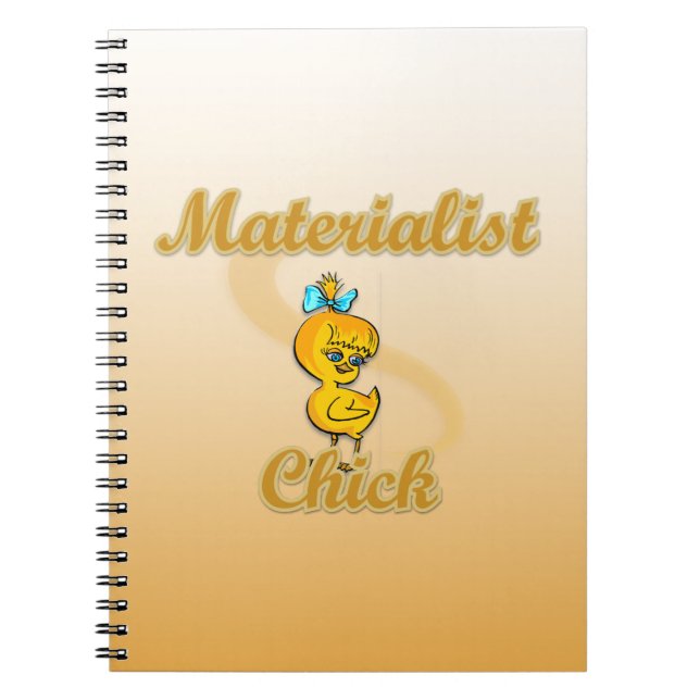 Cuaderno Chick materialista (Frente)