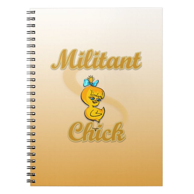 Cuaderno Chick militante (Frente)