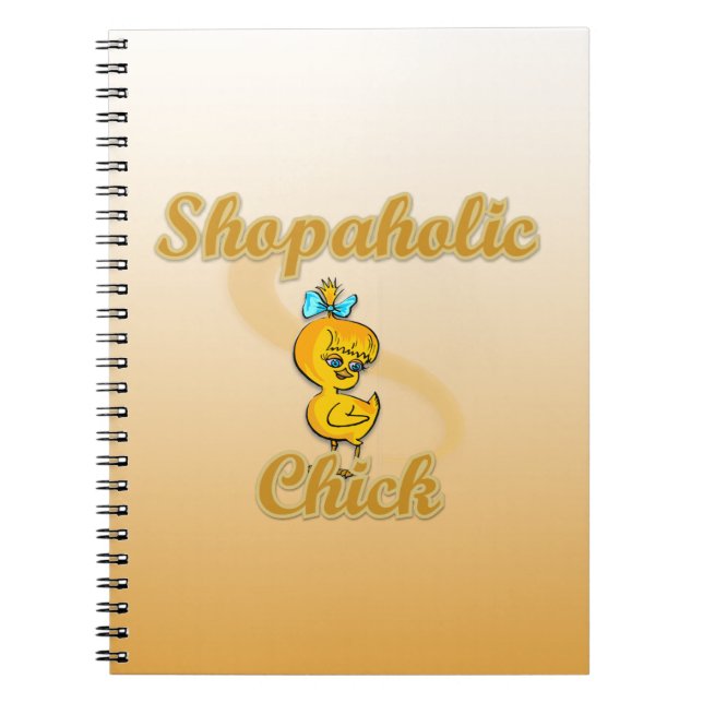 Cuaderno Chick Shopaholic (Frente)