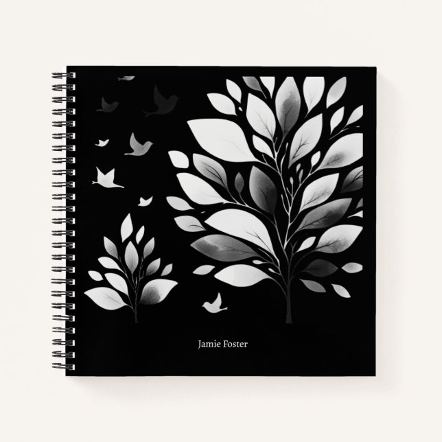 Cuaderno Chickadee Whispers (Anverso)