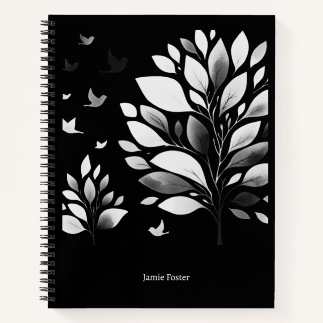 Cuaderno Chickadee Whispers (Anverso)