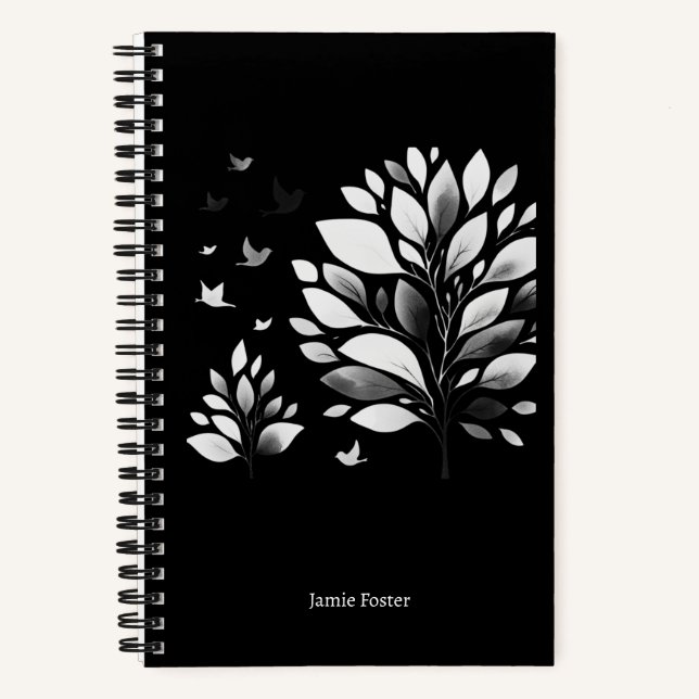 Cuaderno Chickadee Whispers (Anverso)