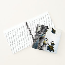 Cuaderno "Chickadees" [diseño 2] Varios tamaños