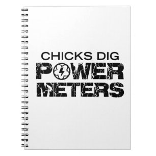 Cuaderno Chicks Dig Power Meters