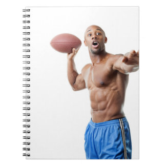 Cuaderno Chico Caliente Camiseta Sexy Sin Musculoso Futboli