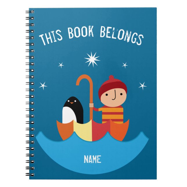 Cuaderno Chico Perdido Y Encontrado Amistad Tecla Metalizad (Frente)