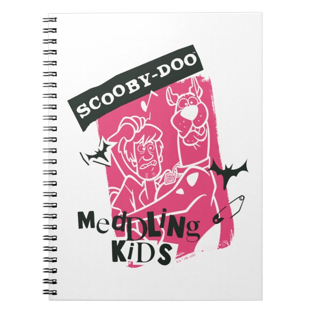 Cuaderno Chicos entrometidos Shaggy y Scooby-Doo Contorno P (Frente)
