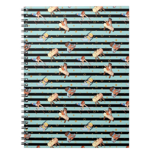 Cuaderno Chicos Gimnasia Anillos Barras Paralelas Pommel Ca (Frente)