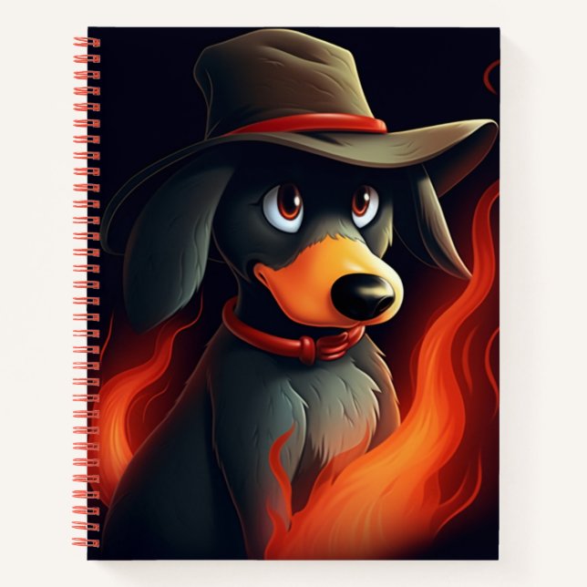 Cuaderno Chien Aux Chapeau (Anverso)
