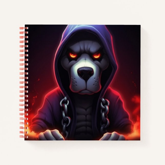Cuaderno Chien Avec Chaine (Anverso)