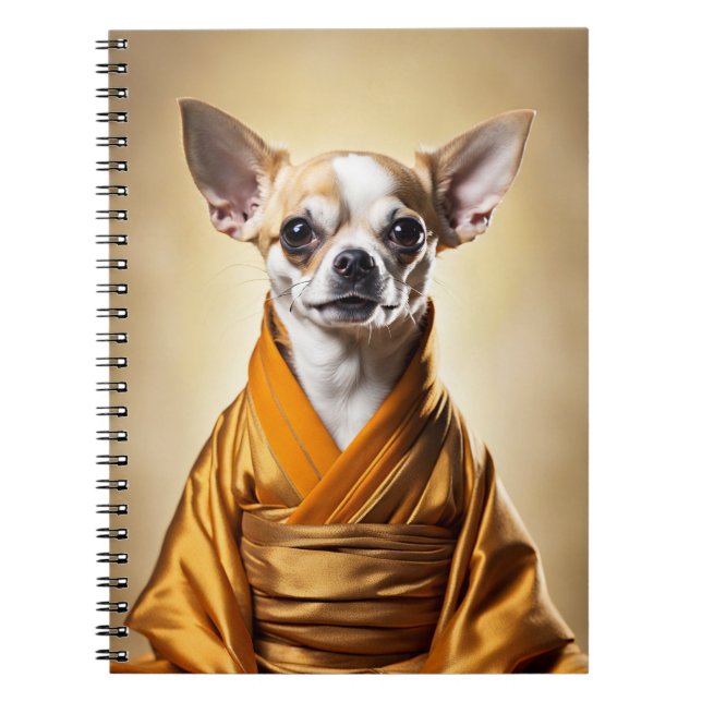 Cuaderno Chihuahua budista (Frente)