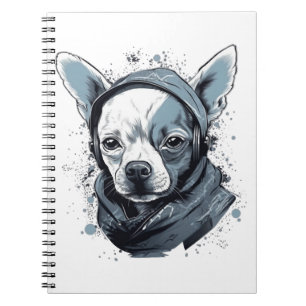 Cuaderno Chihuahua Guay Perro rap Hip-Hop Gangster