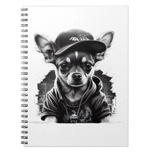 Cuaderno Chihuahua Guay Perro rap Hip-Hop Gangster