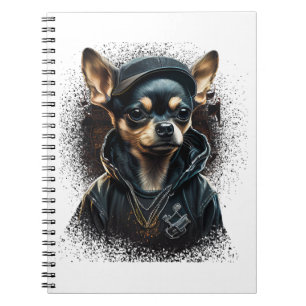 Cuaderno Chihuahua Guay Perro rap Hip-Hop Gangster