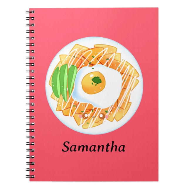 Cuaderno Chilaquiles Rojos (Frente)