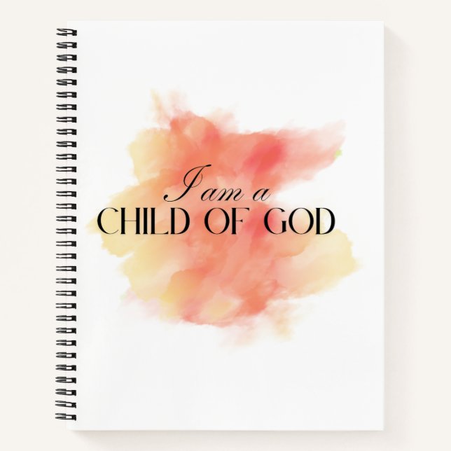 Cuaderno Child of God Journal (Anverso)