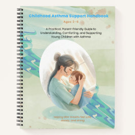 Cuaderno Childhood Asthma Support Handbook Companion Notebo