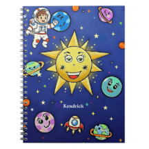 Childhood Dreams Spiral Notebook, 6.5 x 8.75
