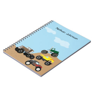 Cuaderno Children's Monster Truck School