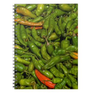 Cuaderno Chiles a la venta en el mercado