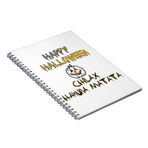 Cuaderno Chill and Relax Happy Halloween Collection