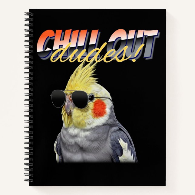 Cuaderno Chill Out Dudes  (Anverso)