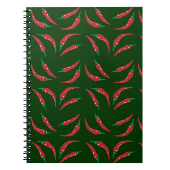 Cuaderno chilli pepper, cookery (Frente)