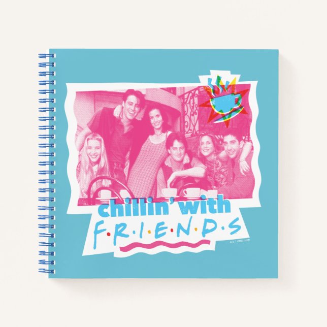 Cuaderno Chillin' con AMIGOS™ (Anverso)